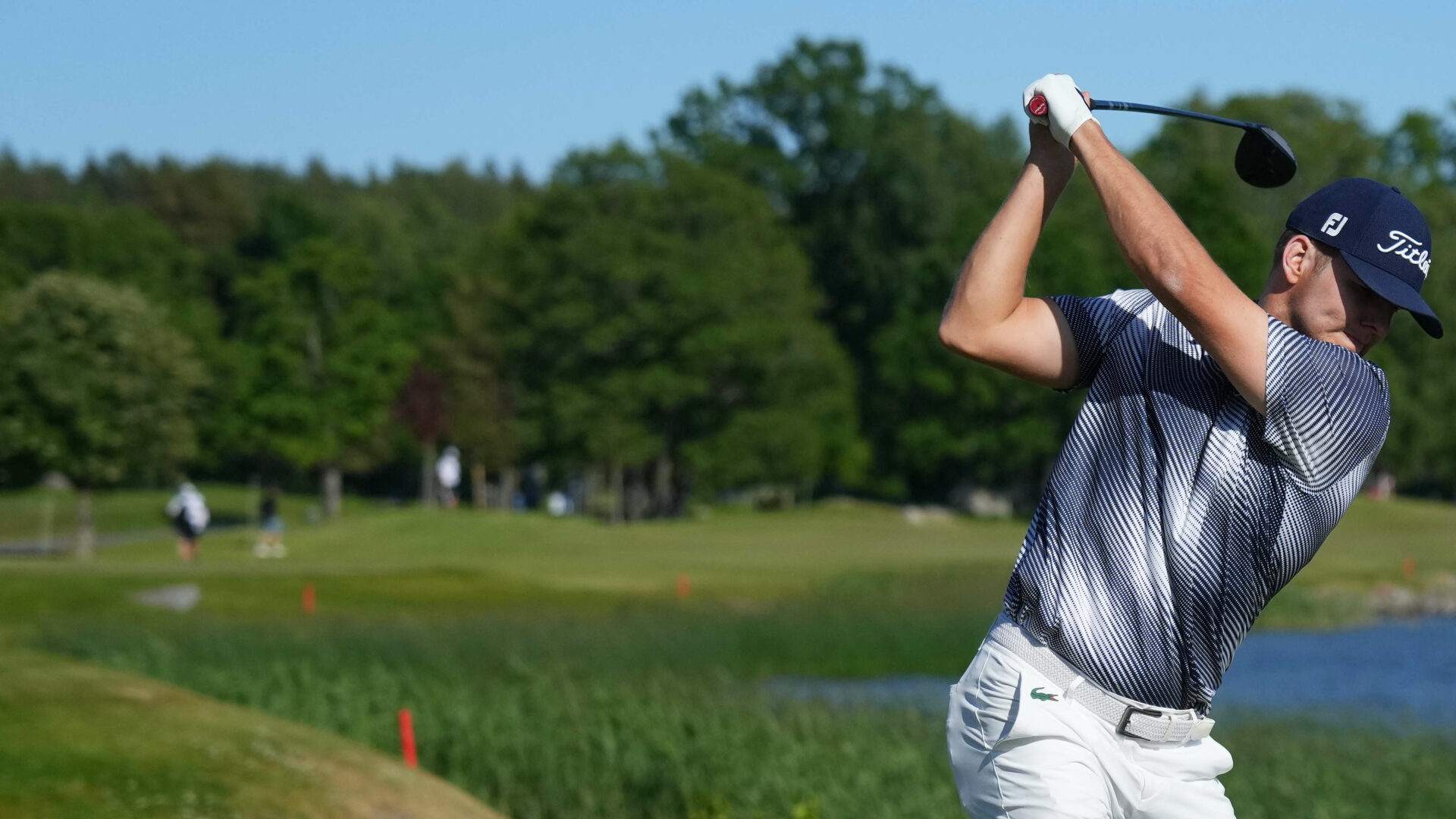 STOCKHOLM, SWEDEN - JUNE 11: Yannik Paul of Germany tees off on the seventeenth hole during Day Four of the Volvo Car Scandinavian Mixed at Ullna Golf & Country Club on June 11, 2023 in Sweden. (Photo by Aitor Alcalde/Getty Images) tour news