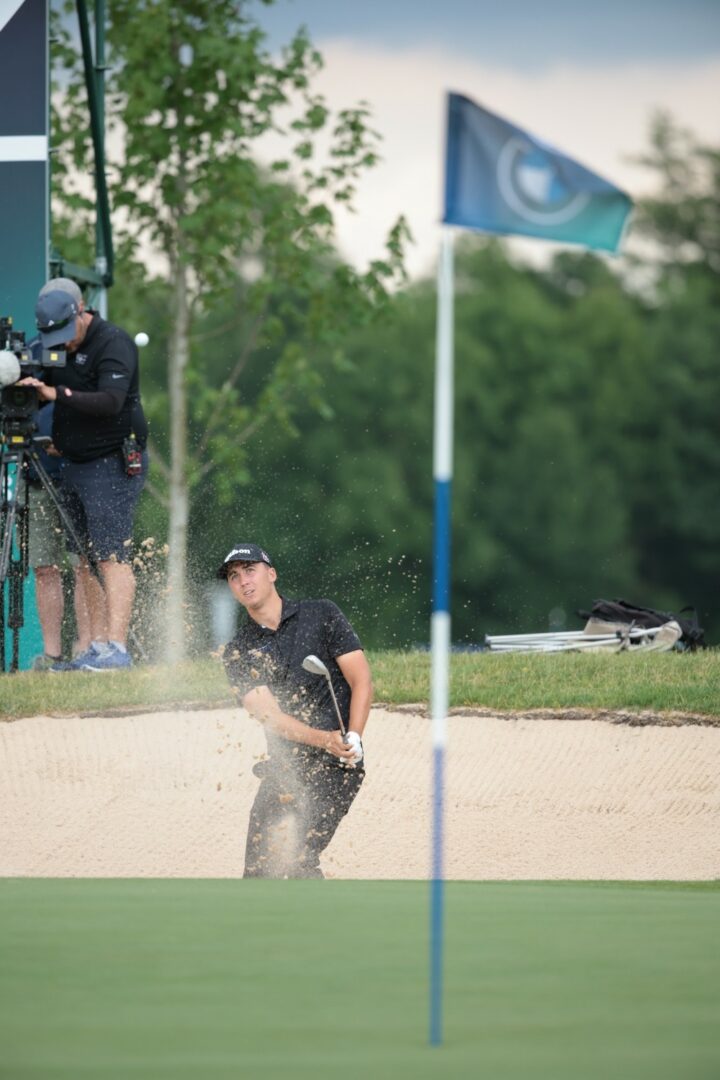 Die Scorekarte von Marc Hammer liest sich unauffällig: drei Birdies und zwei Bogeys. Nach zwei runden -6 und ein toller vierter Platz bei der BIO 2023 nach Runde 2.