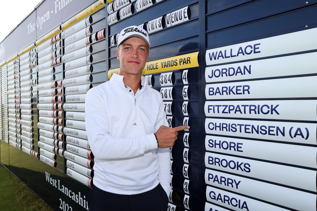 Tiger Christensen setzt sich beim The Open Final Qualifying durch