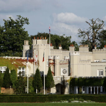 VIRGINIA WATER, UNITED KINGDOM - AUGUST 19: General View looking back towards the clubhouse on the West Course at the Wentworth Golf Club, August 19th, 2006, in Virginia Water, England. (Photo by David Cannon/Getty Images)