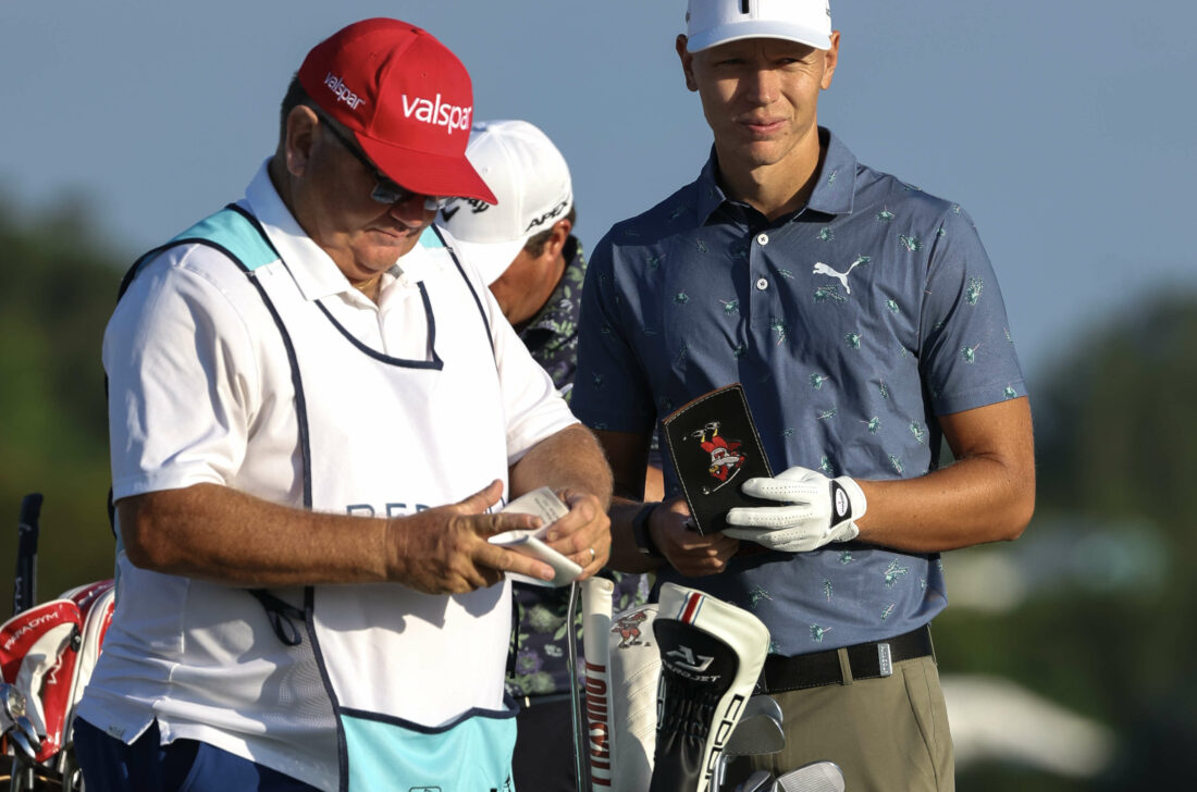 SOUTHAMPTON, BERMUDA - NOVEMBER 10: Matti Schmid of Germany plans a shot from the tenth tee during the second round of the Butterfield Bermuda Championship at Port Royal Golf Course on November 10, 2023 in Southampton, Bermuda. (Photo by Gregory Shamus/Getty Images) tour news