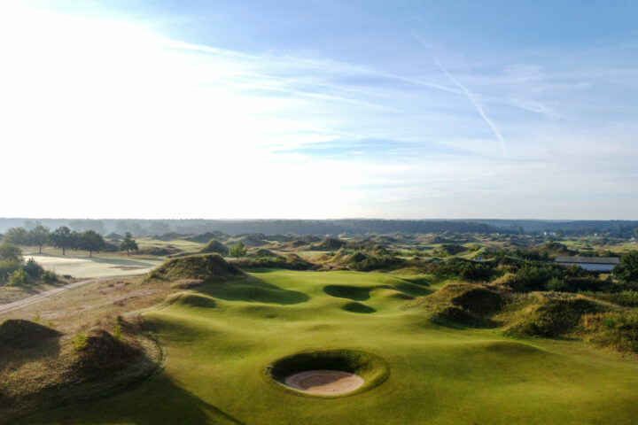 VORBACH, GERMANY - SEPTEMBER 17: A general view of the 8th hole during Day Three of the WINSTONgolf Senior Open at WINSTONgolf on September 17, 2023 in Vorbeck, Germany. (Photo by Phil Inglis/Getty Images)