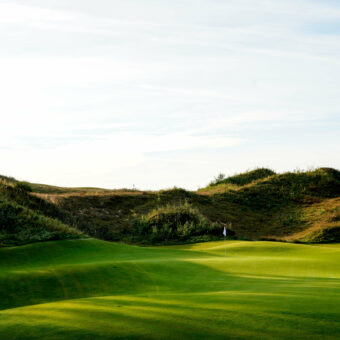 VORBACH, GERMANY - SEPTEMBER 17: A general view of the 8th hole during Day Three of the WINSTONgolf Senior Open at WINSTONgolf on September 17, 2023 in Vorbeck, Germany. (Photo by Phil Inglis/Getty Images)