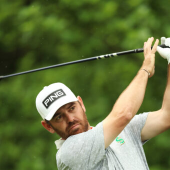 MALELANE, SOUTH AFRICA - DECEMBER 11: Louis Oosthuizen of South Africa tees off on the 13th hole on Day Five of the Alfred Dunhill Championship at Leopard Creek Country Club on December 11, 2023 in Malelane, South Africa. (Photo by Luke Walker/Getty Images) tour news