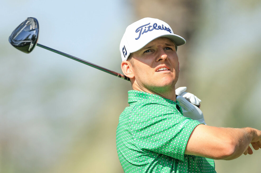 DUBAI, UNITED ARAB EMIRATES - JANUARY 13: Yannik Paul of Germany plays his tee shot on the par four seventh hole on Day Three of the Dubai Invitational at Dubai Creek Golf and Yacht Club on January 13, 2024 in Dubai, United Arab Emirates. (Photo by David Cannon/Getty Images) tour news