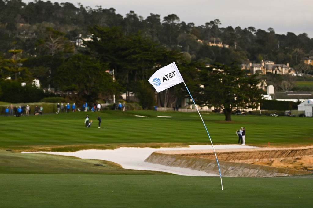 Sturm in Pebble Beach