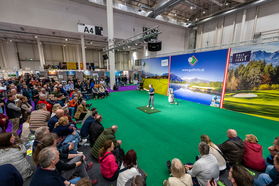 Hanse Golf 2024: mit bekannten Ausstellern, tollen Angeboten, neuestem Equipment und spannenden Vorträgen rund um das Thema Golf. Kommen Sie vorbei zur 21. Hanse Golf vom 16. bis 18. Februar in den Messehallen Hamburg Halle 4. (Foto: Thomas Panzau)