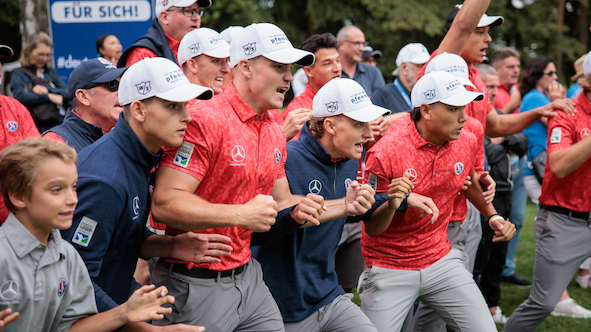 Spannung, Stimmung, Emotionen und ganz viel Team-Spirit - das ist die DGL. Impressionen vom Team Mannheim-Viernheim aus 2023. (Foto: DGV/Stefan Heigl)