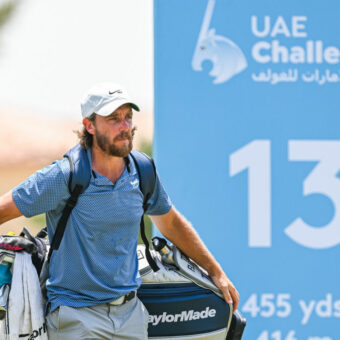 Gastspiel als Caddie: Tommy Fleetwood