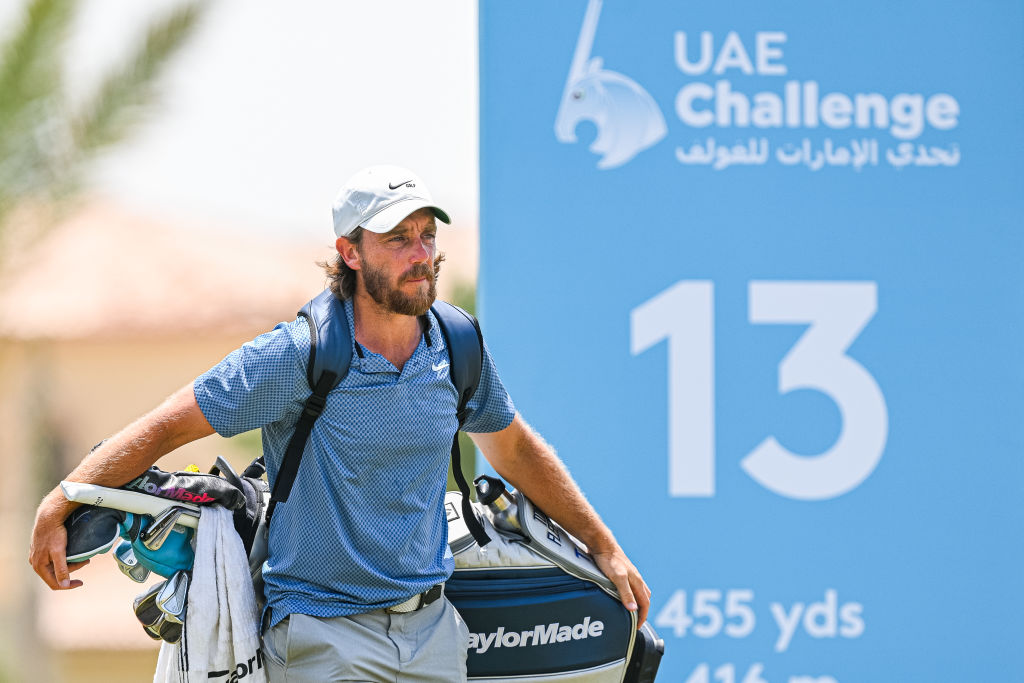 Gastspiel als Caddie: Tommy Fleetwood