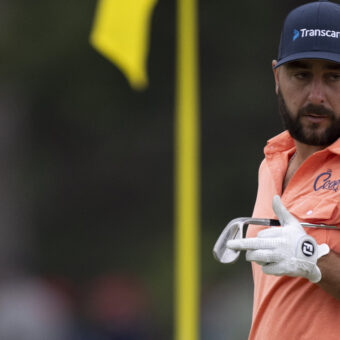 Stephan JAEGER (GER) out on his Tuesday practice round during US Masters 2024, Augusta National Golf Club,Augusta,Georgia, USA.