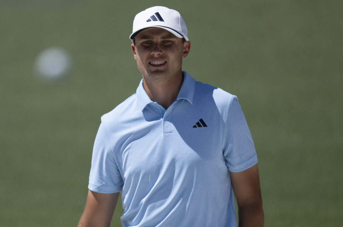 Ludvig ABERG (SWE) during third round US Masters 2024, Augusta National Golf Club,Augusta,Georgia, USA.