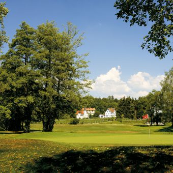Das 2. Grün (Par 4