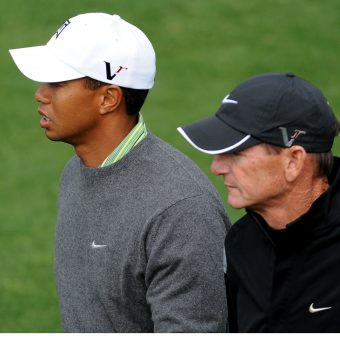 Tiger Woods und Hank Haney