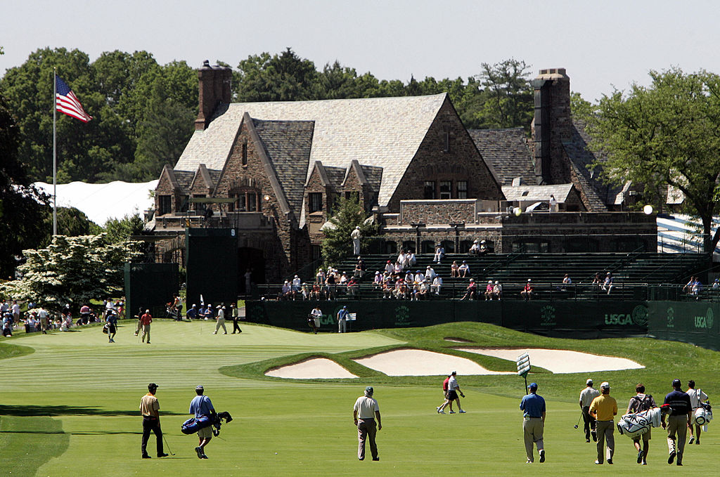Bahn 9 Winged Foot Golf Club in Mamaroneck, New York als hier 2006 die US Open ausgetragen wurden (Foto: DON EMMERT/AFP via Getty Images).