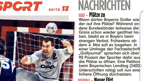 Golf Journal Umfrage: Bild hat's aufgenommen