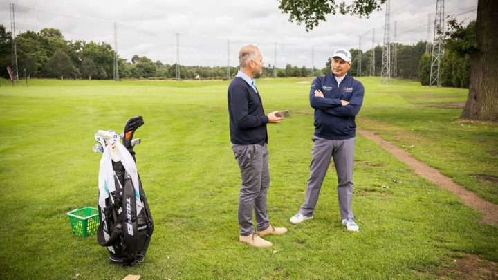 Extrem unterhaltsam Fred Couples beim Termin mit GJ in Wentworth