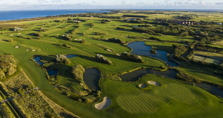 GC Sylt aus der Vogelperspektive