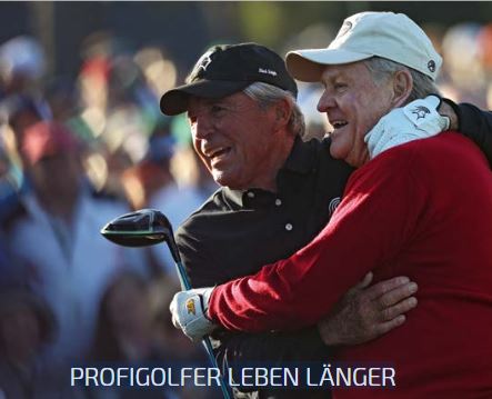 Profigolfer leben länger