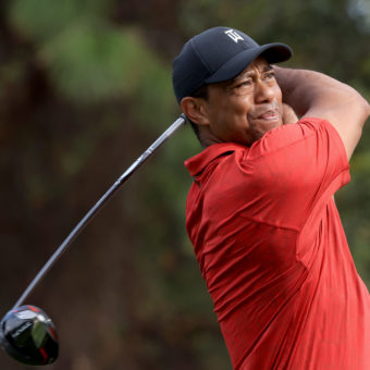 Tiger Woods in Aktion