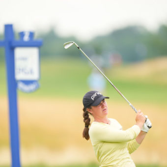 Vergangene Woche noch bei der KPMG Women's PGA Championship und jetzt im GCC Seddiner See beim Amundi German Masters: Isi Gabsa. (Foto: Getty Images)