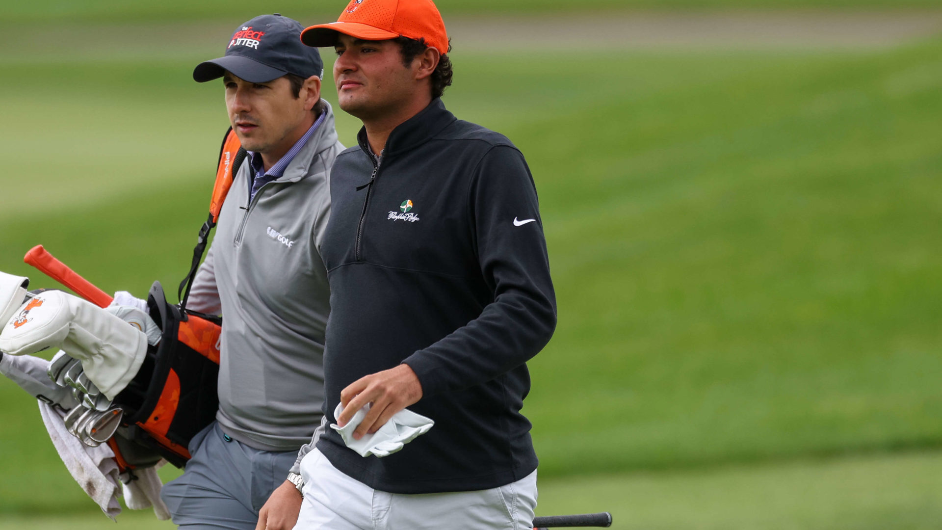 NORTH PLAINS, OREGON - JUNE 28: Eugenio Lopez-Chacarra of Spain looks on during a practice round prior to the LIV Golf Invitational - Portland at Pumpkin Ridge Golf Club on June 28, 2022 in North Plains, Oregon. (Photo by Jonathan Ferrey/LIV Golf via Getty Images)