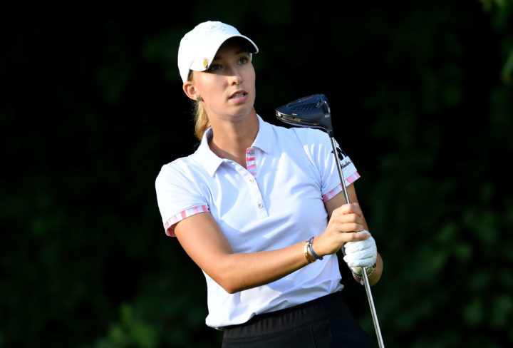 09/09/2022. Ladies European Tour 2022. VP Bank Swiss Ladies Open, Golfpark Holzhausern, Ennetsee, Switzerland. September 8-10 2022. Alexander Forsterling of Germany. tour news cCredit: Mark Runnacles/LET
