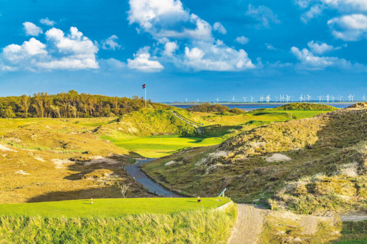 Der GC Norderney ist ein hochinteressanter Links-Course. Die Grüns des uralten Platzes – 1927 gegründet – sind entsprechend schnell und onduliert.