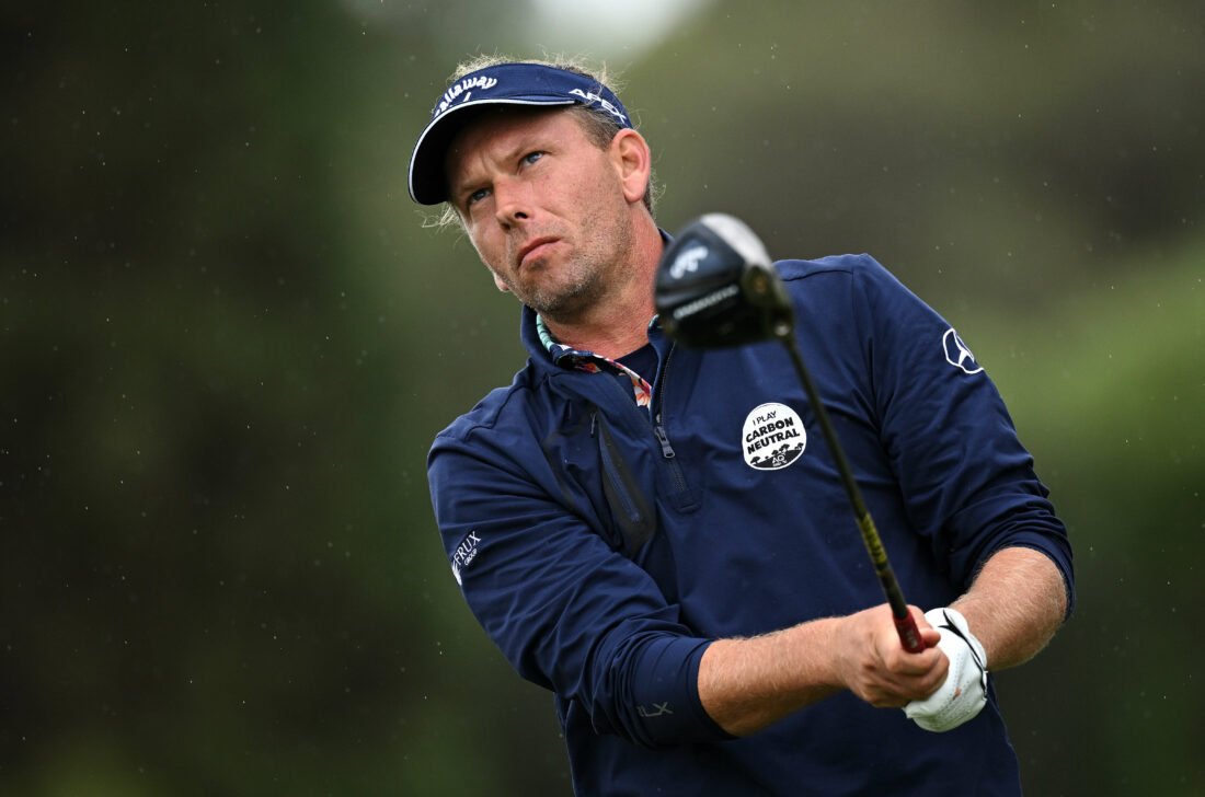 SAN ROQUE, SPAIN - OCTOBER 22: Marcel Siem of Germany plays a shot on the 12th hole during Day Four of the Estrella Damm N.A. Andalucía Masters at Real Club de Golf Sotogrande on October 22, 2023 in San Roque, Spain. (Photo by Stuart Franklin/Getty Images) tour news