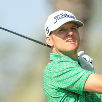 DUBAI, UNITED ARAB EMIRATES - JANUARY 13: Yannik Paul of Germany plays his tee shot on the par four seventh hole on Day Three of the Dubai Invitational at Dubai Creek Golf and Yacht Club on January 13, 2024 in Dubai, United Arab Emirates. (Photo by David Cannon/Getty Images) tour news