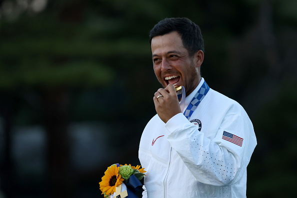 Xander Schauffele mit der Goldmedaille in Japan 2021