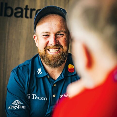 Lowry beim Interview mit GM