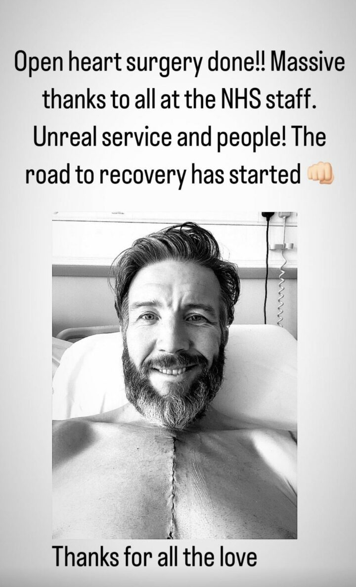 Update aus dem Krankenhaus: Ian Finnis
