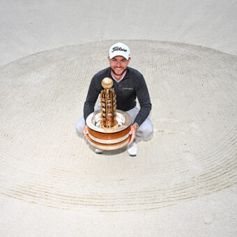 Laurie Canter bei der European Open auf den Green Eagle Golf Courses 2024