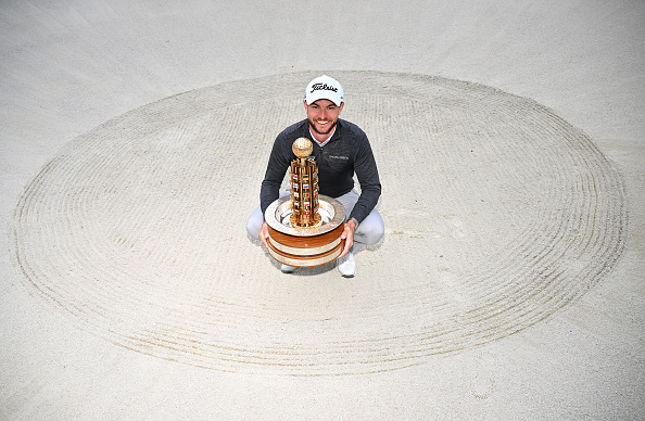 Laurie Canter bei der European Open auf den Green Eagle Golf Courses 2024