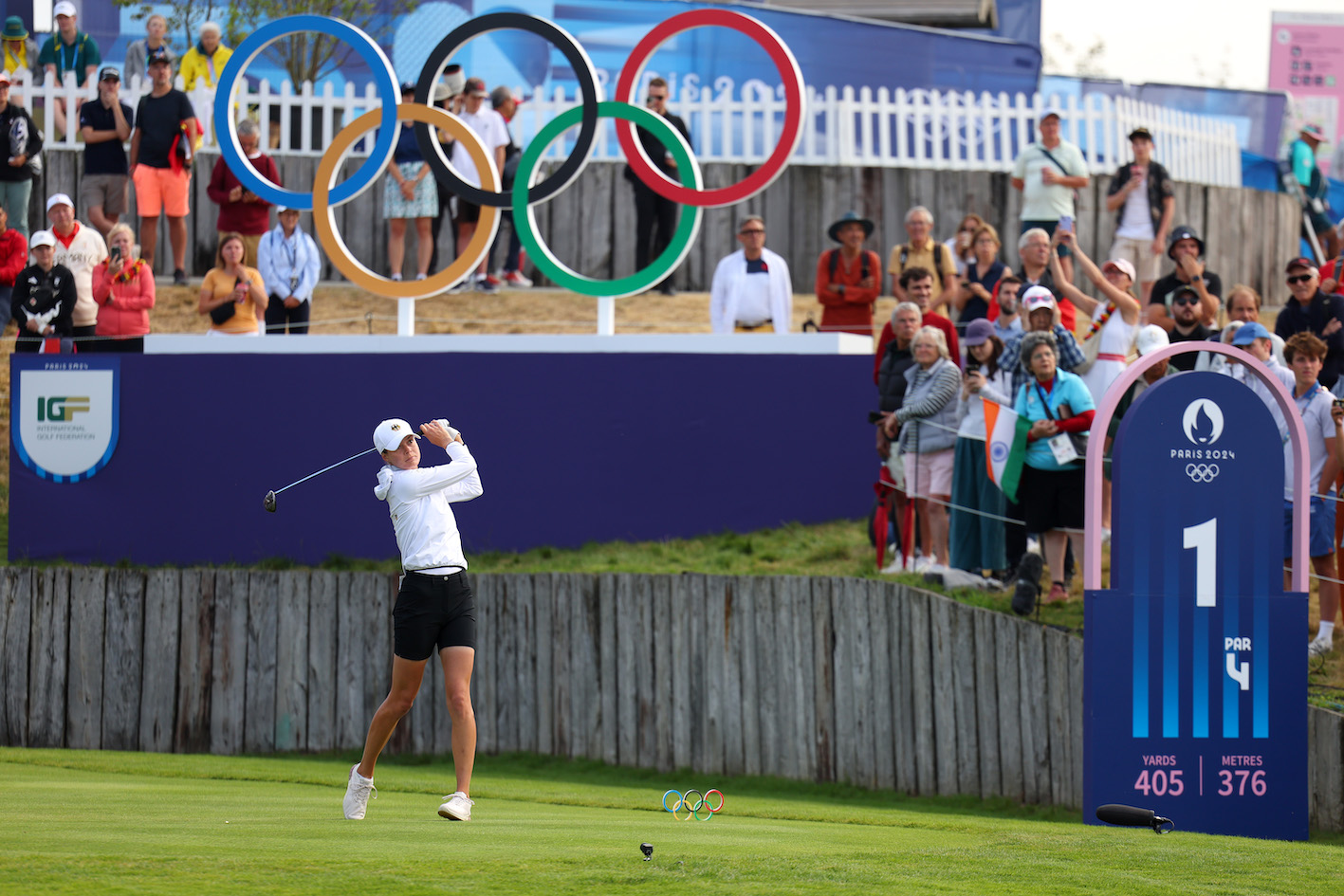 Esther Henseleit bei den Olympischen Spielen 2024 in Paris (Foto: Andrew Redington/Getty Images)