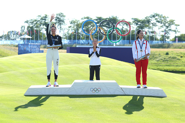 Lydia Ko, Esther Henseleit und Xiyu Lin sind die Medaillen-Gewinnerinnen 2024