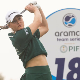 aramco team series 2024, 1. runde. Riyadh gc, charley hull