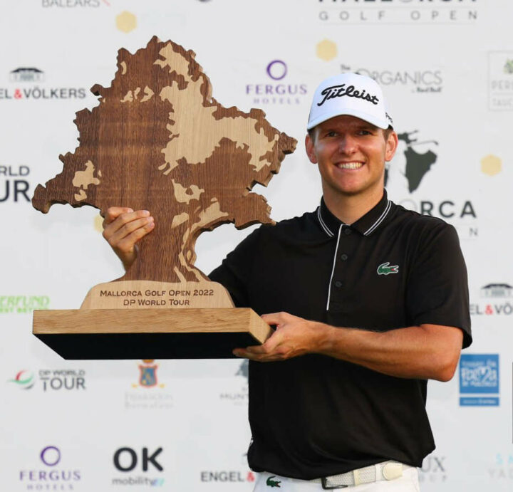 yannik paul, mallorca golf open, dp world tour, 2022