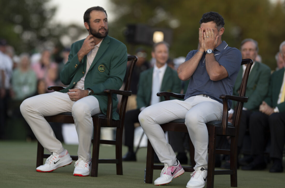 Rory MCILROY (IRE) during fourth round US Masters 2025, Augusta National, Augusta, Georgia,USA. © MATTHEW HARRIS Golf Collection Credit: Matthew Harris / Golf Picture Agency