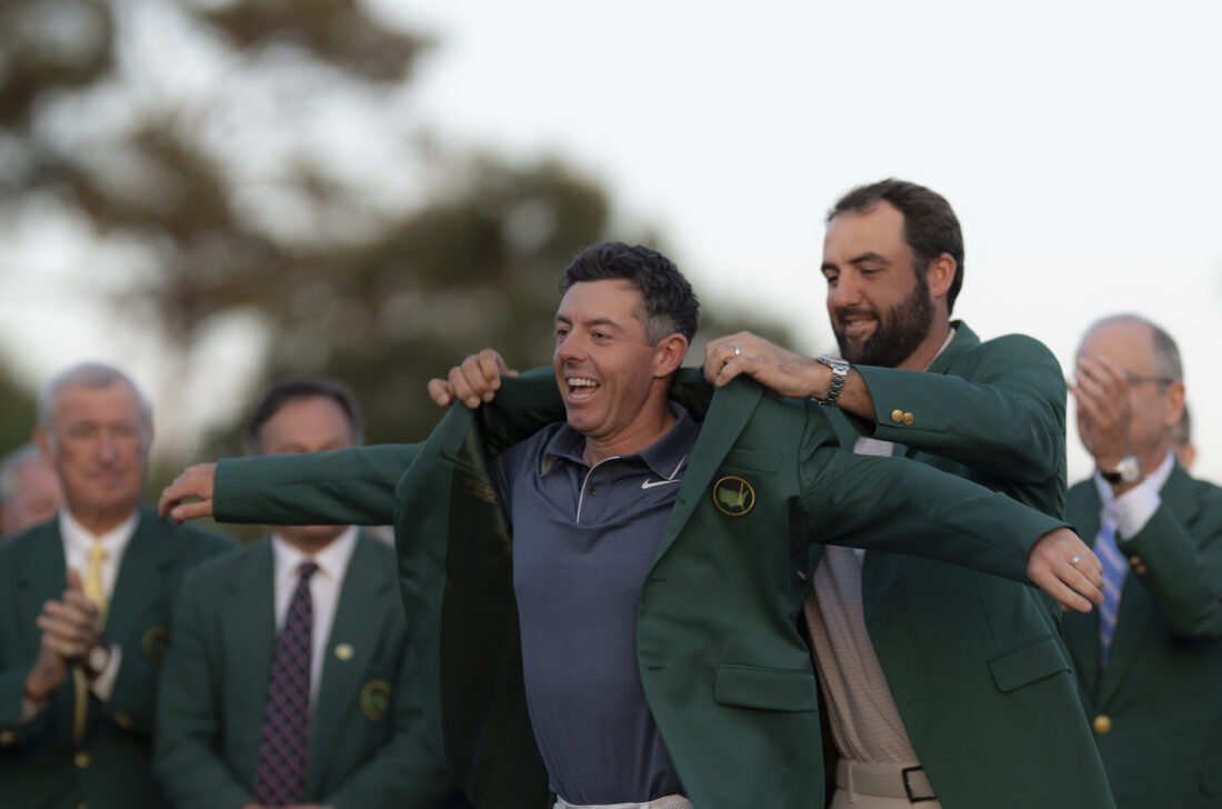 Rory MCILROY (IRE) during fourth round US Masters 2025, Augusta National, Augusta, Georgia,USA. © MATTHEW HARRIS Golf Collection Credit: Matthew Harris / Golf Picture Agency