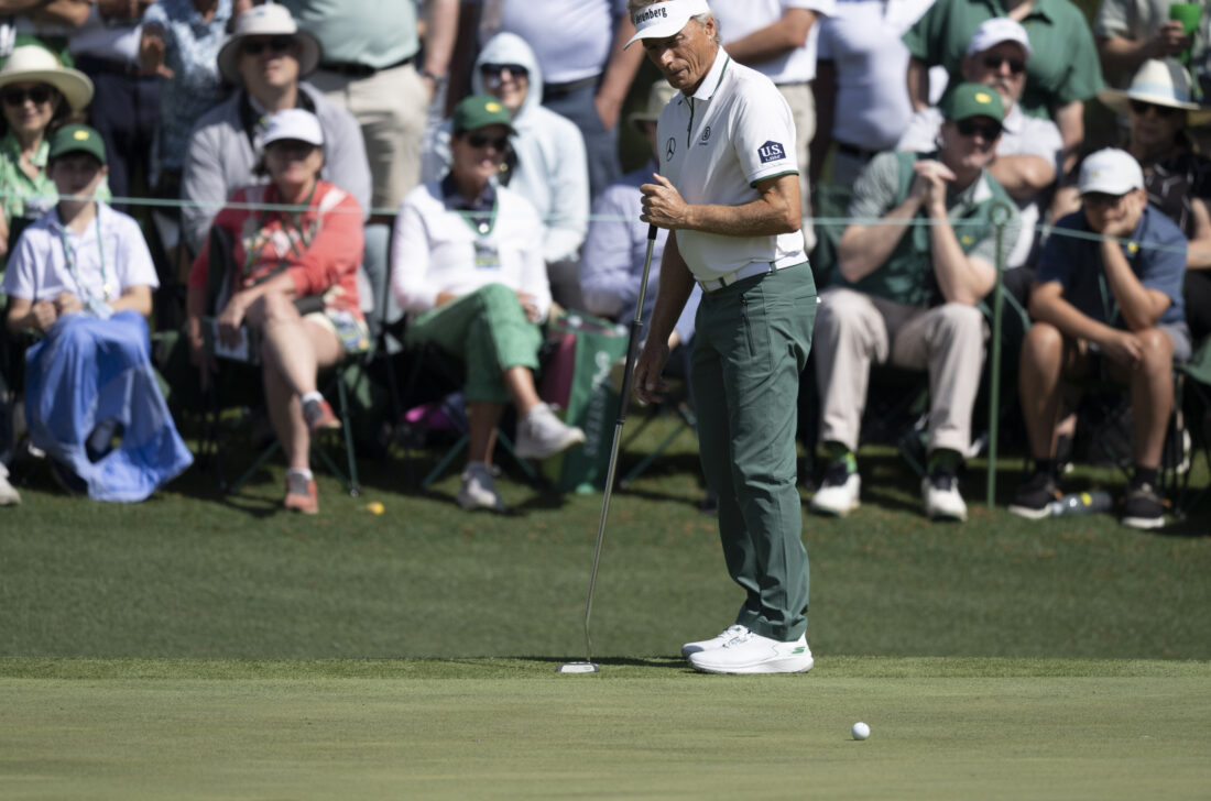 Bernhard langer, masters 2025, 2. runde