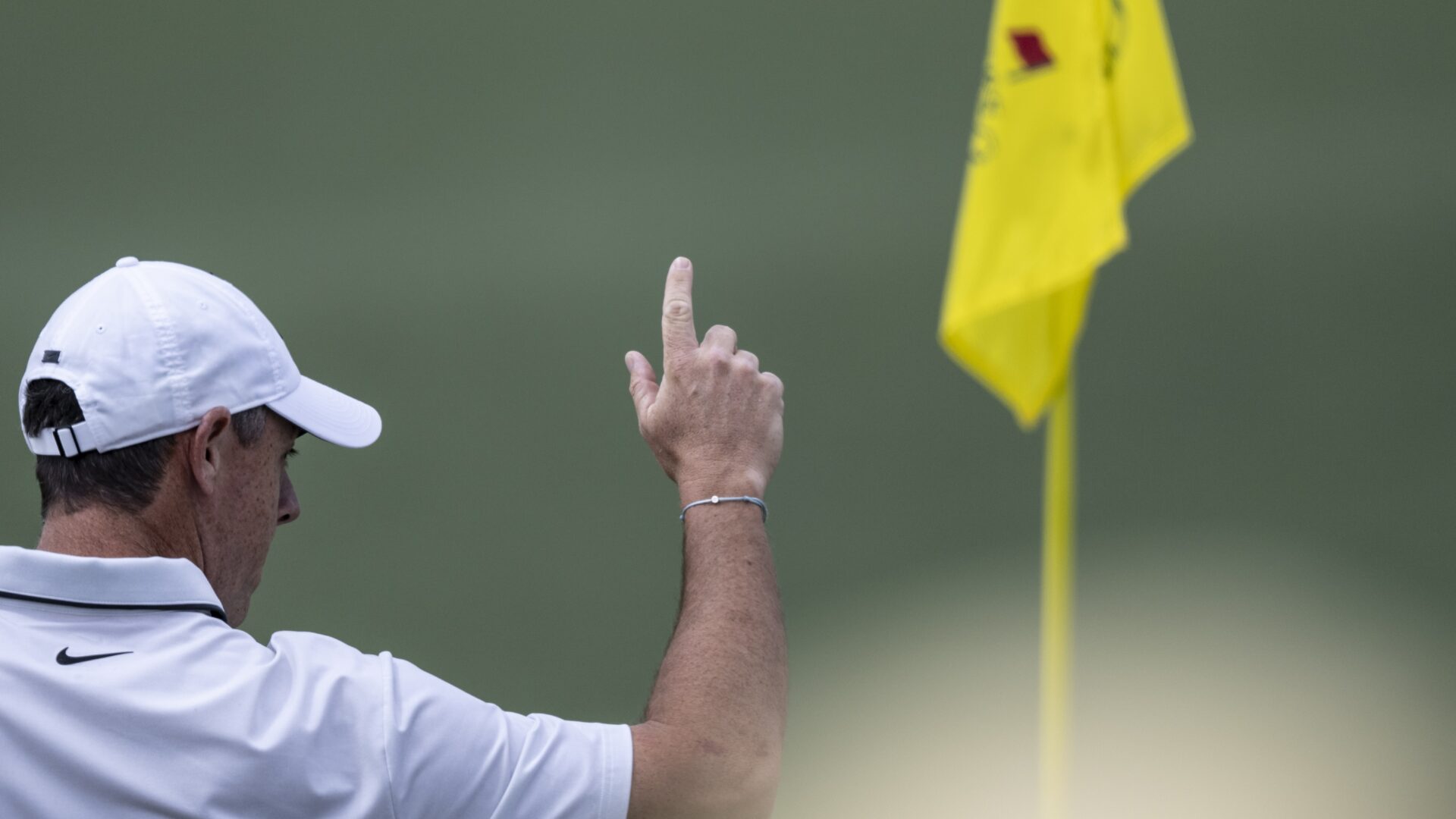 Rory MCILROY (IRE) eagle at 2nd par 5 during third round US Masters 2025, Augusta National, Augusta, Georgia,USA. © MATTHEW HARRIS Golf Collection Credit: Matthew Harris / Golf Picture Agency