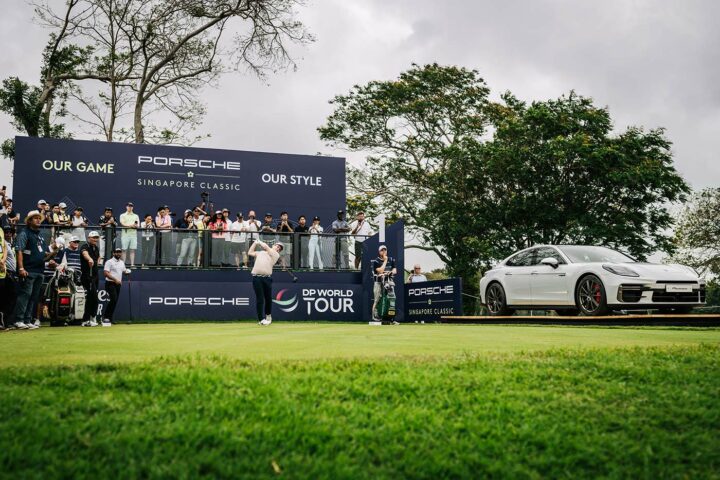 MacIntyre bei der Porsche Singapore Classic: "Ich liebe Autos."