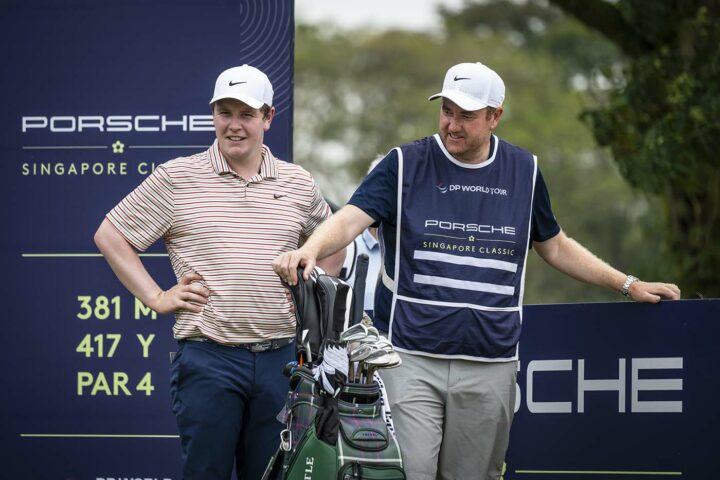 Robert MacIntyre bei der Porsche Singapore Classic