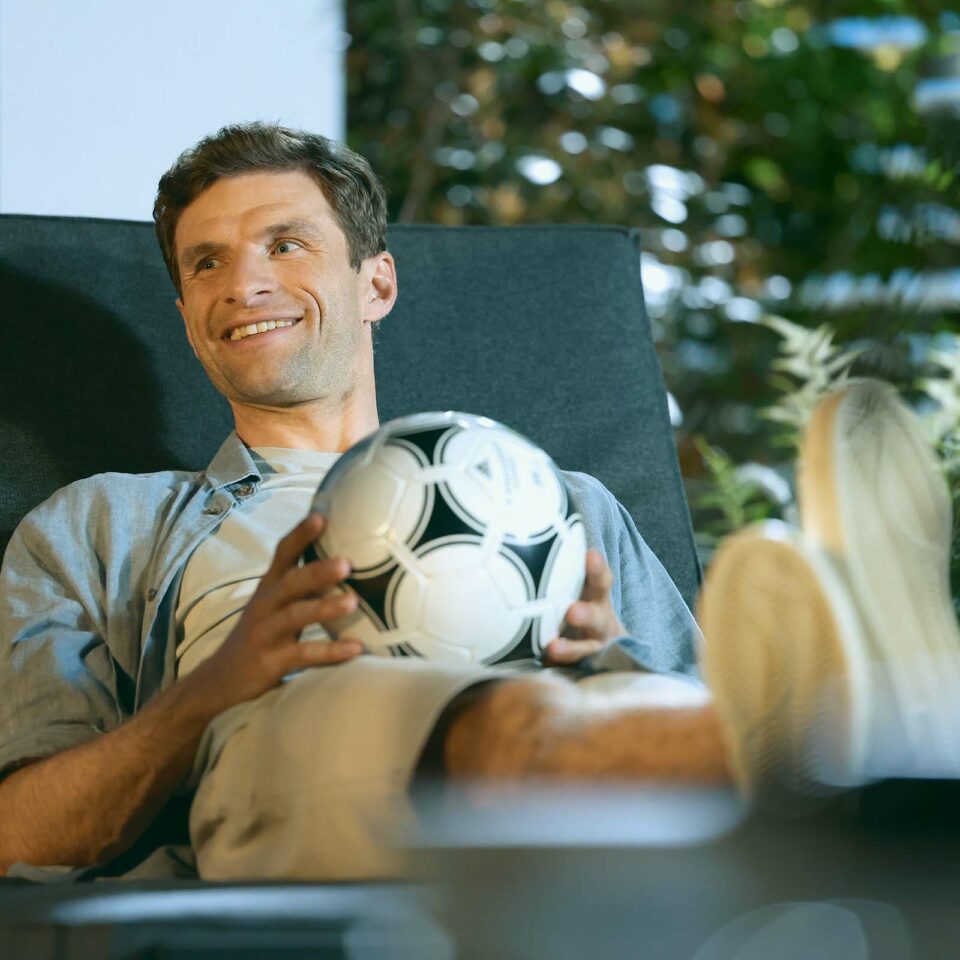 Thomas Müller liebt Golf