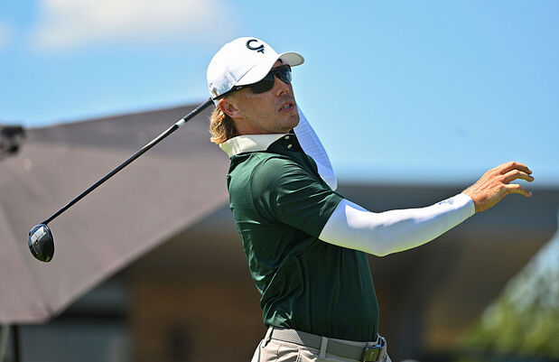 Max Rottluff trat beim LIV Golf Dallas im Maridoe Golf Club in Carrollton, Texas, erstmals für das Cleeks-Team an.
