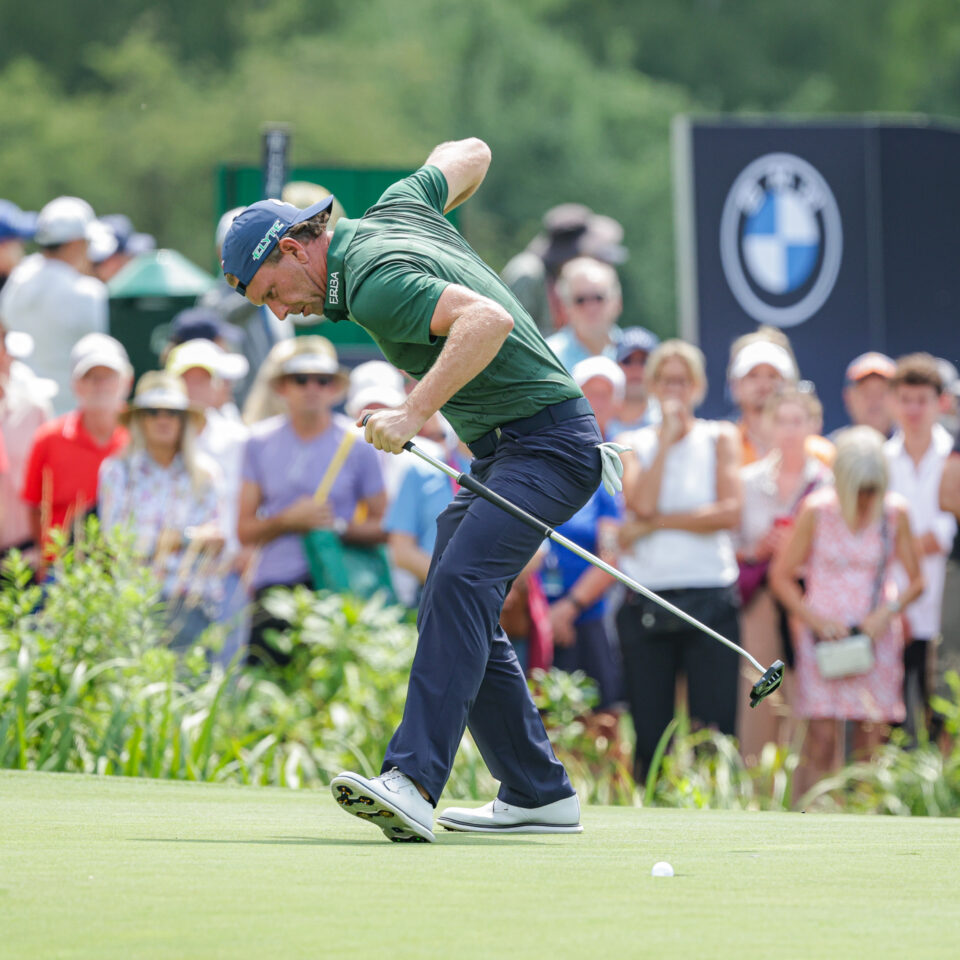 Marcel Siem mit Fist-Pump bei der BMW International Open 2025