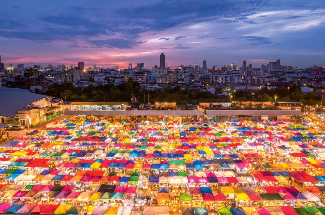 Train market