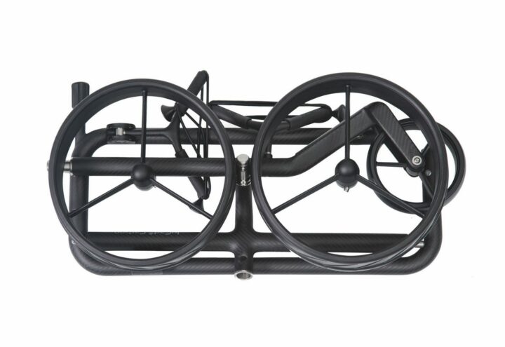 Kompaktes Packmaß: JuCad Carbon Shadow